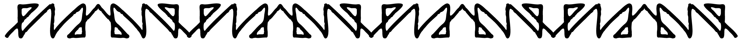 Mizu Mesa decorative symbol banner